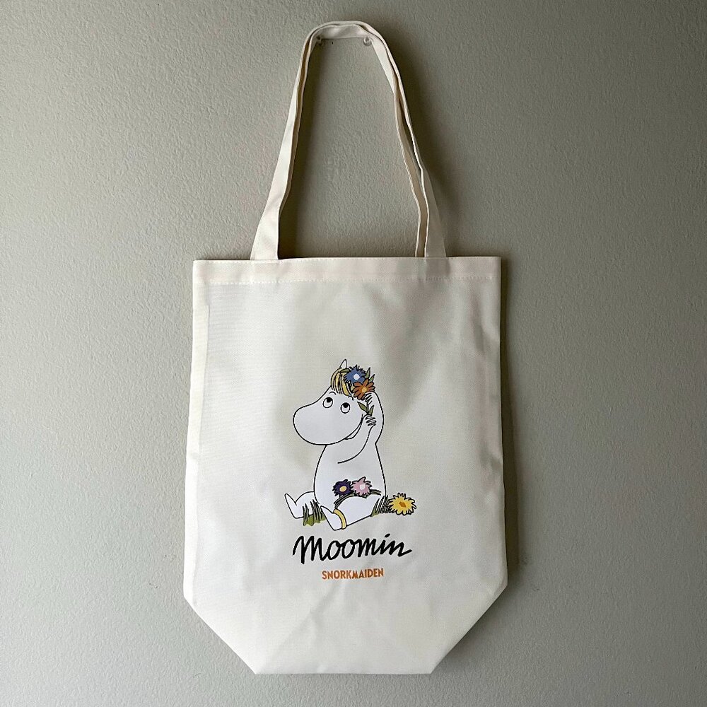 Moomin Snorkmaiden Reusable Canvas Shopping Gift Tote Bag